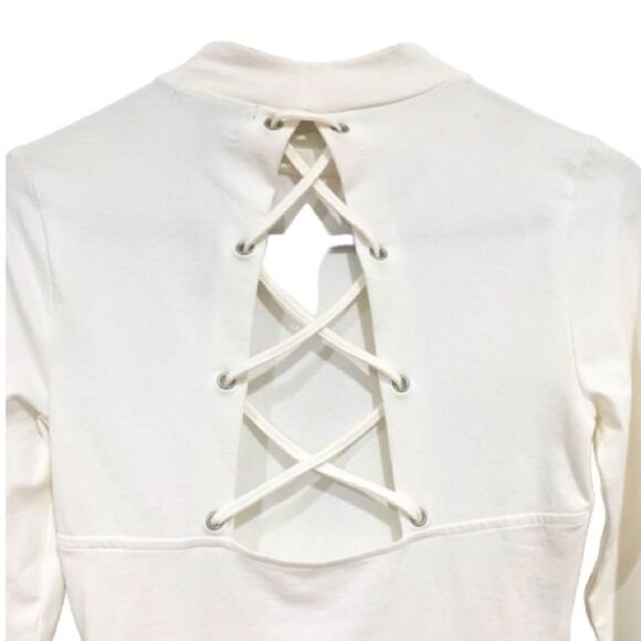 Forever 21 white form-fitting dress, S - Picture 4 of 4